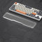 MAMBASNAKE Handgelenkauflage für Tastatur, Ergonomisches Tastaturpad aus Acryl für TKL 80% Tastatur - Keyboard Wrist Rest für Büro/Spiele/Tippen/Laptop - Premier Clear Acryl - Anti-Rutsch Gummifüße