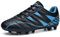 ASHION Fußballschuh Kinder Fussballschuhe Footballschuhe Outdoor Athletic Soccer Schuhe Z01,C Schwarz Blau,33 EU