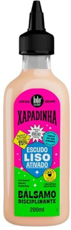 Lola Cosmetics Xapadinha Disziplinanter Balsam, glättet und nährt das Haar, ideal zur Bekämpfung von Frizz, geeignet für alle Haartypen, 200 ml