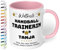 True Statements Geschenk für Trainerin: Keramik-Tasse „Weltbeste Trainerin“ personalisiert mit Sportart, Namen und Wunschtext – Kaffeebecher 330ml. – Tanz Zumba (Rosa)