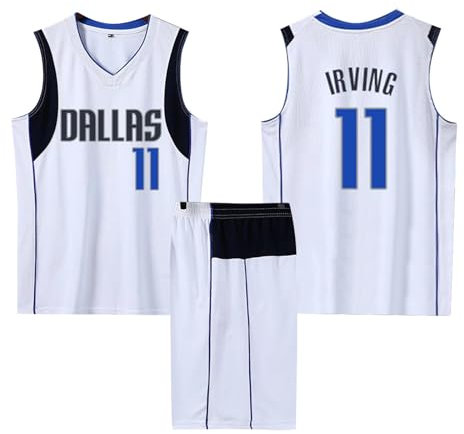 2-Teiliges Kinder/Erwachsener Basketball Trikot Set, Kinder/Erwachsene Basketball Trikot Shirt und Shorts, Kinder/Erwachsener Basketball Weste + Shorts Weiß L