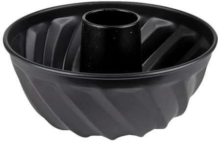 EUROHOME Backform Ø22 cm - Bundkuchenform Antihaftbeschichtung - Kuchenform rund - Backform Kuchen antihaft - Gugelhupfform mit hoher Wärmeleitfähigkeit für ein gleichmäßiges Ergebnis