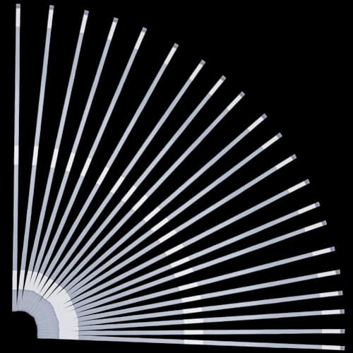 CRASPIRE 70Pcs 4mm Wide Thermal Glue Strips for Books Repair Bookbinding Mesh Backing EVA Hot Melt Adhesive Three Point Positioning Office Documents Paper Paperback for Pictures Crafts Albums