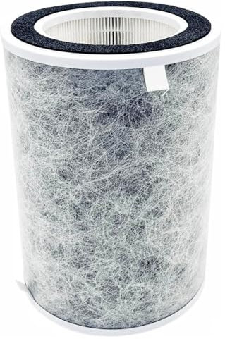 sieloonger Replacement Air Filter Compatible with Shark HP200 HP201 HP202 UA205 MAX 3-IN-1 Series HC501 HC502 HC505,H13 True HEPA 3-in-1,4-Stage Filtration High-efficiency Activated Carbon,1-Pack