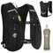 Charmofun Sac Hydratation Running, Gilet Hydratation Running Femme Homme, Gilet Trail Sac à Dos Léger et Respirant avec Bouteille Souple 500ml pour Course à Pied, Randonnée, Cyclisme, Marathon