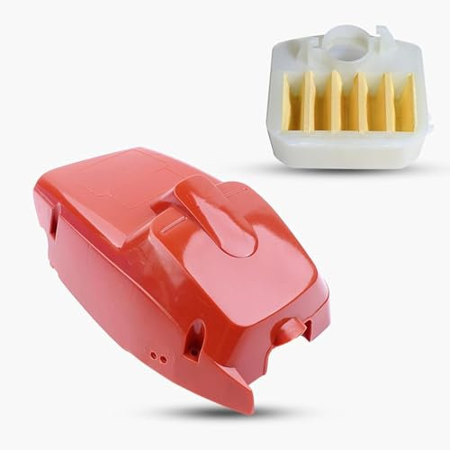 Tool accessories Top Engine Shroud Cylinder Cover Air Filter Kit for Compatible with Husqvarna 340 345 350 Chainsaw #503910501 Replacement Parts