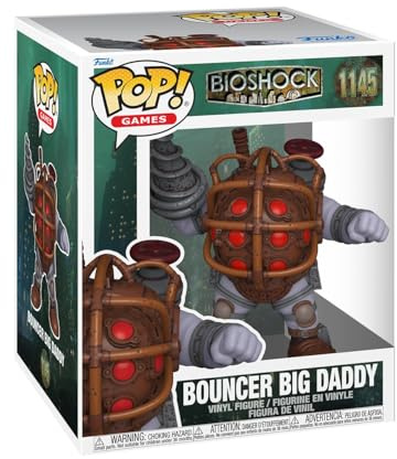 Funko POP! Super: BioShock - Bouncer Big Daddy | Official Merch - Collectable Vinyl Figurine for Shelf Display - Birthday Gift Idea for Fans and Collectors