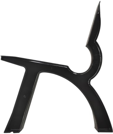 Replacement Bench Legs - Durable Aluminum/Cast Iron Brackets for Outdoor Garden Benches