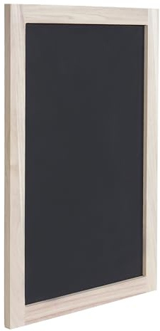 PROREGAL Wandtafel HxBxT 60x40x2cm Kreidetafel Schreibtafel Schiefertafel Dekotafel Notiztafel