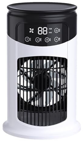 Ventilateur de climatisation – Mini refroidisseur de bureau, ventilateur portable silencieux, vent de pulvérisation réglable, alimentation USB | Bureau à domicile étudiant dortoir spray vent