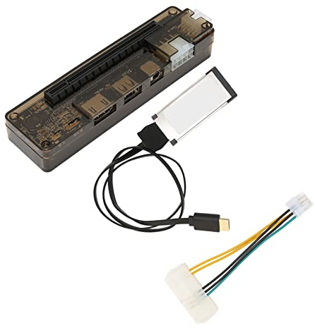 aqxreight Laptop-Grafikkarte, Dock-Kartenschnittstelle, 6-polig, Robust, ABS, Extern, EXP GDC für Server-Computing, Unabhängige Externe Laptop-Grafikkarte, DockEXP GDC,