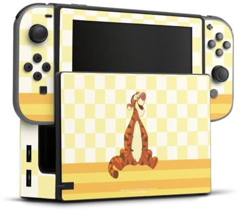 DeinDesign Skin kompatibel mit Nintendo Switch Folie Sticker Winnie Puuh Tigger Offizielles Lizenzprodukt Disney