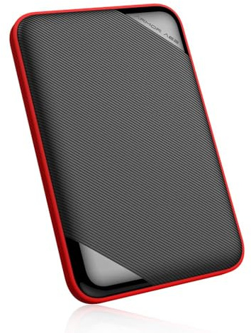 Silicon Power Armor A62 2000GB Schwarz Externe Festplatte - Externe Festplatten (2000 GB, USB Type-A, 3.0 (3.1 Gen 1), USB, Schwarz)