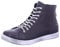 Andrea Conti Damen High Top Sneaker, schwarz/weiß, 42 EU
