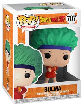 Funko Pop! Animation: Dragon Ball Z - Bulma Dragonball - Vinyl-Sammelfigur - Geschenkidee - Offizielle Handelswaren - Spielzeug Für Kinder und Erwachsene - Anime Fans - Modellfigur Für Sammler