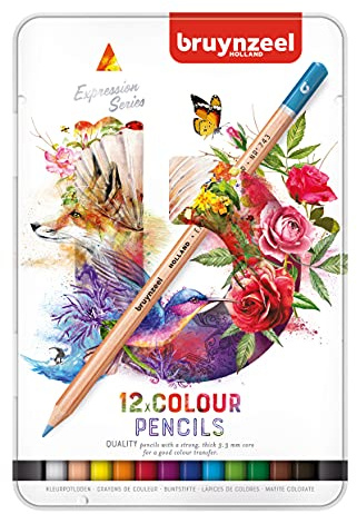 Bruynzeel Estuche de 12 lápices de Color Expression (60312012)