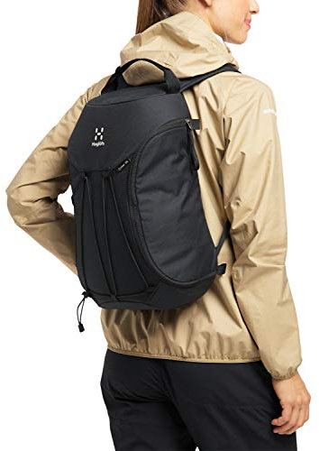 Haglöfs Wanderrucksack Corker 15L smarte Details True Black 1-SIZE 1-SIZE