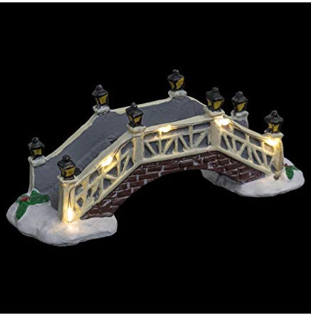 Weihnachtsdorf-Zubehör, Steinbrücke