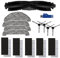 TeKeHom – Kit d'accessoires pour aspirateur robot Ultenic D5/D5s, 4 brosses latérales, 1 brosse roulante, 4 chiffons-serpillères, 5 filtres