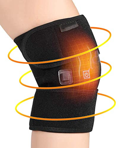 Beheizte Kniebandage Wärme Knieschoner für Arthritis Schmerz Gelenkschmerzen Rheuma, Heizungknieschützer Warm Kniestütze Knieorthese zur Wärme - und Kältetherapie bei Arthritis-Schmerzlinderung