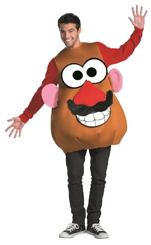 Disguise Mrs/Mr Potato Head Costume, Multicolored, One size
