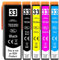 5er Multipack kompatibel mit Epson 33XL Druckerpatronen für Epson Drucker XP-540 XP-530 XP-7100 XP-645 XP-640 XP-635 XP-630 XP-900 XP-830