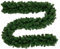 ZYWUOY 2,7 m Weihnachts-Rattan, künstlicher grüner Weihnachtsgirlande, Kranz, Weihnachtsbaum, Kiefernbaum, Rattan, Dekoration für Zuhause, Partydekoration