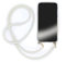 Coque Transparente pour Iphone 13 (6.1) avec Lanière/Bandoulière/Cordon téléphone Perle