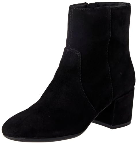 Geox D Eleana, Stivale alla caviglia Donna, Nero Wd, 39 EU