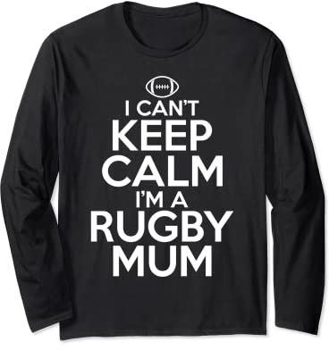 Rugby Mum Langarmshirt