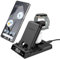 SwanScout 701G 3 in 1 Charging Station per Google, 25W Caricabatterie per Google Pixel Watch, Google Pixel 9 Pro/9 Pro XL/9/8a/8 Pro/7a/7/7 Pro/6/6 Pro/5/4/3/XL, Pixel Buds Pro/Buds
