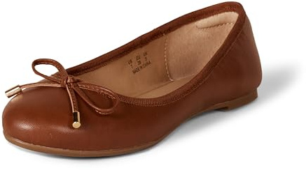 Amazon Essentials Ballerine Billie Donna, Tan, 42 EU
