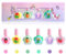 LOPHE Nail Polish Set for Kids, 6 Rainbow Colors Kid Nail Varnish Set, Non-Toxic Peel-Off Children Nail Polish Kit, Quick Dry Water-Based Kids Nail Paint, Gifts for Girls Christmas Birthday