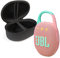 JBL Clip 5 Bluetooth Speaker and divvi! Protective Case - Pink