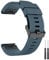 Mugust 22mm Quick Fit Armband Kompatibel Mit Garmin Fenix 5/6/7, Fenix 5 Plus/6 Pro - Silikon Ersatzarmband (Grau Blau)