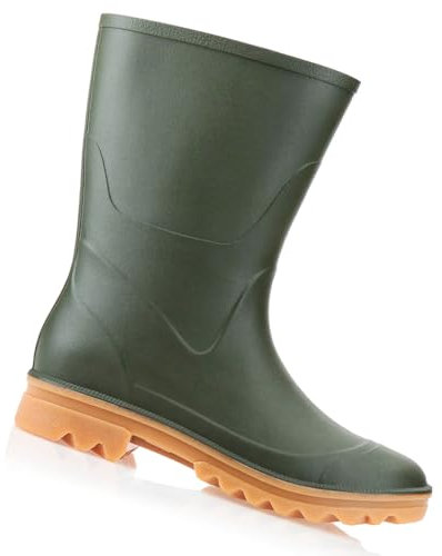 Generico G&G Stivali e Tronchetti Uomo in PVC Lavoro Pioggia Pesca Made in Italy (Tronchetto basso, Sistema Taglie Calzature EU, Adulto, Uomo, Numero, Media, 43)