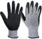 Guantes térmicos para horno con longitud de 10 kmV740 (negro, talla única)