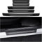 Wjelet 8 Pcs Car Door Sill Protector Strips, Carbon Fiber Threshold Protector Kit, Car Door Sill Film Protection with 1 Pcs Boot Sill Protector