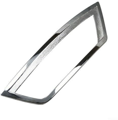 Nebelscheinwerferabdeckung hinten links, 2 Stück, silberfarben, Chrom, Stoßstange, Nebelscheinwerfer, Kühlergrill, Rahmen für Ford Escape für Kuga 2013–2019