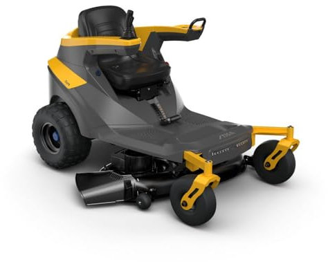 STIGA Gyro 700e Trattorino Tagliaerba a Batteria con Joystick e Tecnologia Direct Drive, Piatto di Taglio da 108 cm, Autonomia Fino a 8000 m²