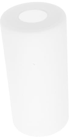 NUOBESTY Replacement Glass Lamp Shade Milk Cylindrical Light Shade for Pendant and Desk Lamps Height Sturdy Easy to Install Fit