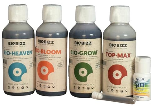 | Bio Bizz | Tripak + Bio Heaven Incluso | Bio Grow Bio Bloom Top Max Bio Heaven | Formati da 250 ml |