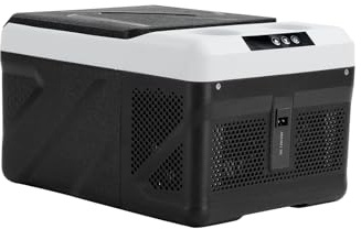 zcamp KM9 9L Mini Frigo Frigorifero Portatile Per Auto Congelatore 12/24V DC,Per Viaggio, Picnic, Campeggio Uso Esterno, da -20℃ a 20℃