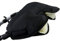Muff Handschuh [Handwärmer für Kinderwagen] Handmuff Buggy mit Lammwolle wasserfest winddicht Universalgröße für Kinderwagen, Buggy, Radanhänger (schwarz)