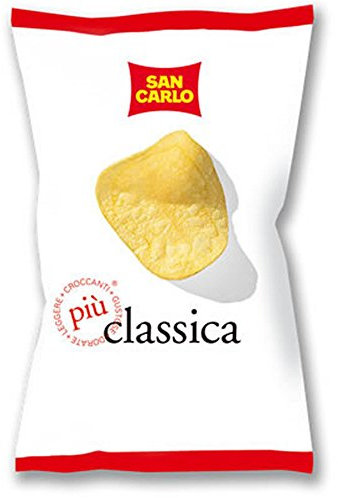 San Carlo Patatine Classiche Confezione da 20 pacchi da 50 gr (1000060017)
