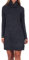 ONLY Onljana L/s Cowlneck Dress Wool Knt, Robe Femme, Gris (Dark Grey Melange Dark Melange), 38 (Taille fabricant: Small)