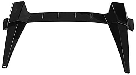 Für Honda Civic. Limousine Spoiler 2016 2017 2018 Typ-R Stil Auto Dekoration Heckdach Heckflügel 4 Tür Limousine Auto Spoiler (Bright Black)