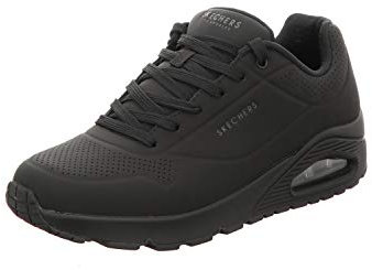 Skechers Uno Stand On Air, Scarpe da ginnastica Uomo, Black Durabuck Trim, 40 EU