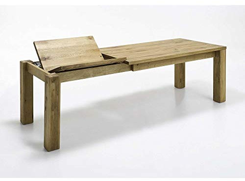 Elfo Esstisch mit Gestellauszug 100x200-270cm Wildeiche geölt NEU/OVP