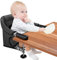 Toogel Hook on Seat Hochstuhl für Babys und Kleinkinder 6-36 Monate, tragbarer und faltbarer Tischstuhl für Zuhause und Reisen, Baby-Fütterstuhl, Aufbau in Sekunden, inklusive Tragetasche (Schwarz)